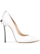 Casadei Pointed Toe Pumps - White