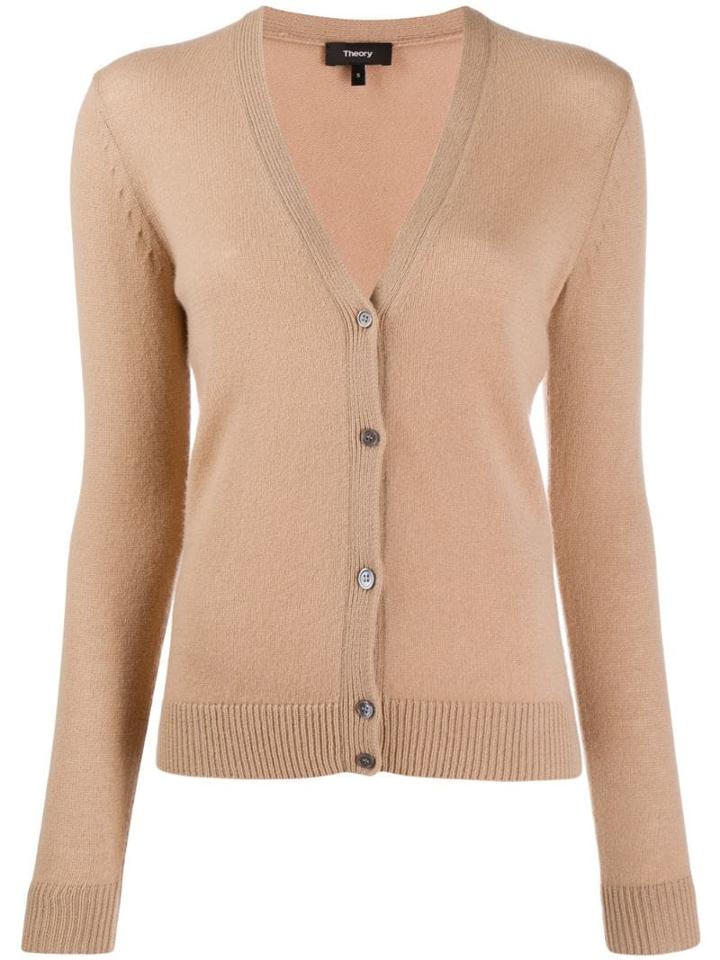 Theory Slim-fit Cashmere Cardigan - Brown