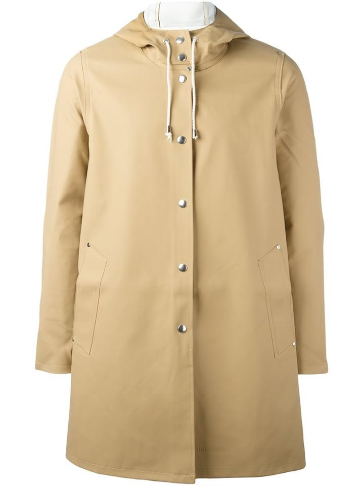 Stutterheim 'moseback' Coat, Adult Unisex, Size: Xs, Nude/neutrals, Cotton/polyester/pvc