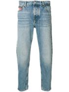 Tommy Hilfiger Faded Cropped Jeans - Blue