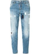 Dsquared2 'hockney' Jeans, Women's, Size: 40, Blue, Cotton