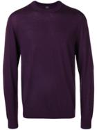 Ps By Paul Smith Crew Neck Jumper - Pink & Purple