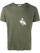 Valentino 'mariposa' Print T-shirt - Green
