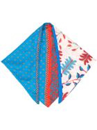 Marc Cain Printed Scarf - Blue