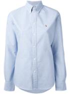 Ralph Lauren - Embroidered Logo Shirt - Women - Cotton - L, Blue, Cotton