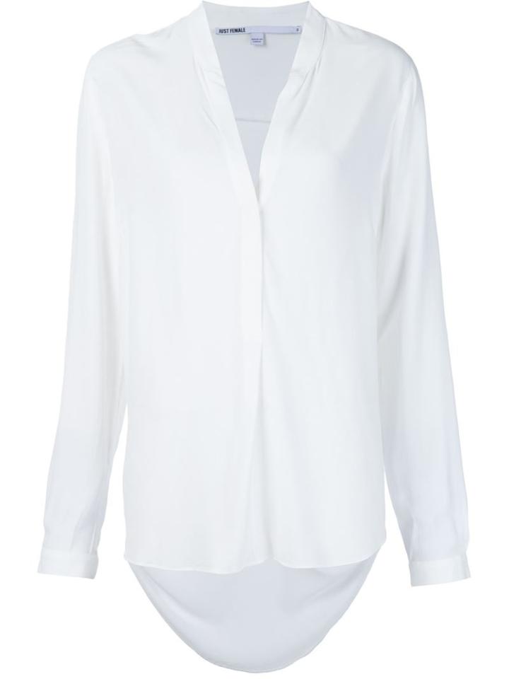 Just Female V-neck Blouse