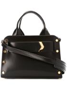 Jimmy Choo Lockett Tote Bag, Women's, Black, Leather