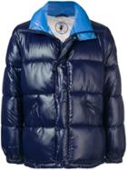 Save The Duck Padded Bomber Jacket - Blue