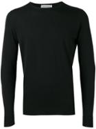John Smedley - Crew-neck Jumper - Men - Virgin Wool - M, Black, Virgin Wool