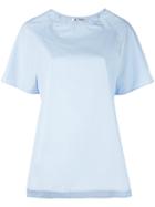 Barena - Boxy T-shirt - Women - Cotton - L, Blue, Cotton