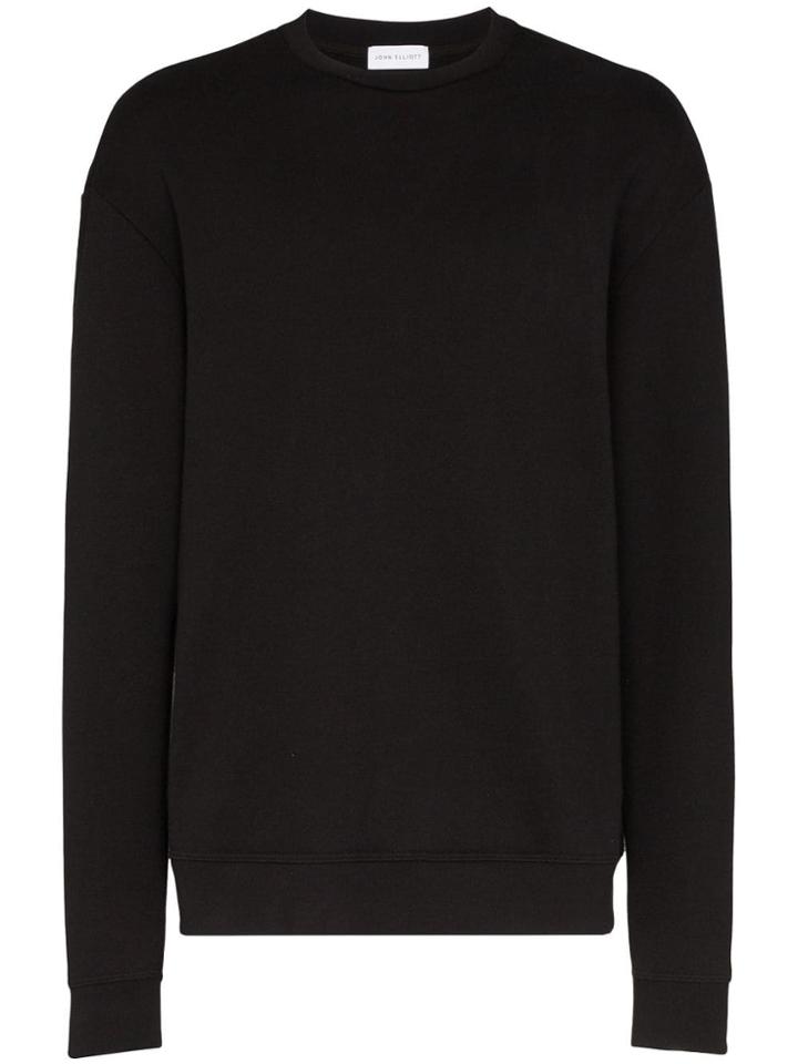 John Elliott Classic Crew Neck Sweatshirt - Black