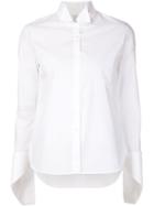 Rosie Assoulin Elongated Sleeve Shirt, Women's, Size: Small, White, Cotton