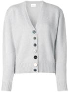 Simon Miller Contrast Button Cardigan - Grey