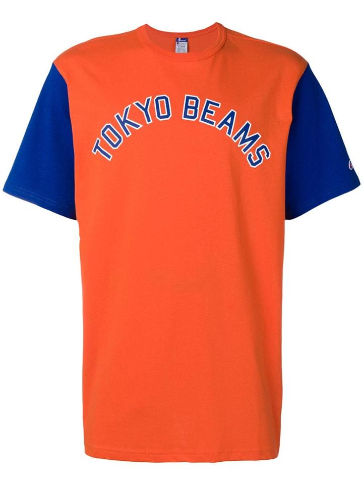 Champion Crew Neck T-shirt - Orange