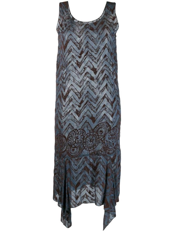 Romeo Gigli Pre-owned 1990's Gigli Dresses - Blue
