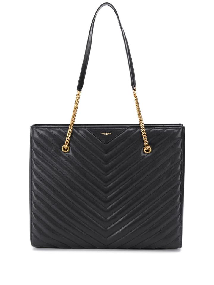 Saint Laurent Tribeca Shopping Bag - Black