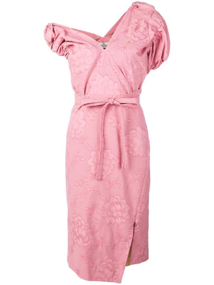 Vivienne Westwood Floral Print Dress - Pink