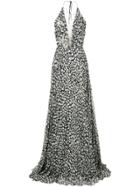 Alex Perry Morgan Long Dress - Black