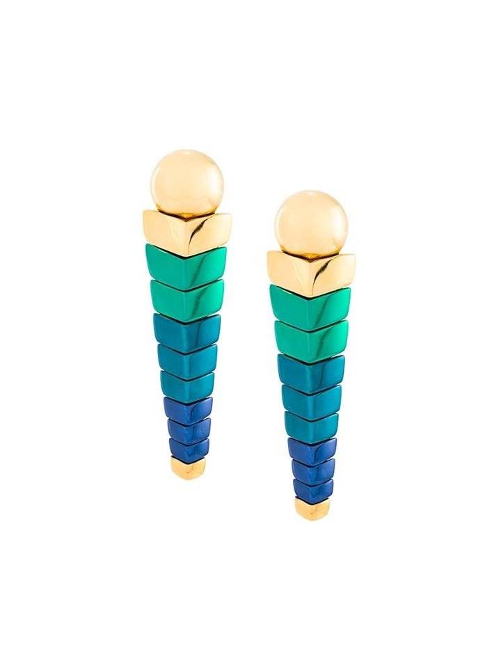 Bex Rox 'freya' Earrings, Women's, Metallic