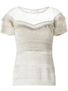 Cecilia Prado Knit Top, Women's, Size: Medium, Nude/neutrals, Cotton/acrylic