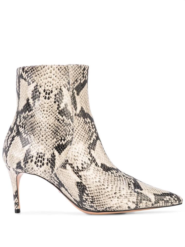 Schutz Bette Ankle Boots - White