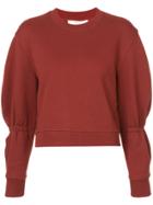 Tibi Sculpted Sweater - Red