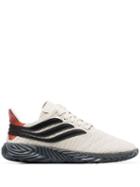 Adidas Off-white Sobakov Quilted Leather Low-top Sneakers