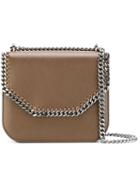 Stella Mccartney - 'falabella' Shoulder Bag - Women - Cotton/polyester/polyurethane - One Size, Brown, Cotton/polyester/polyurethane