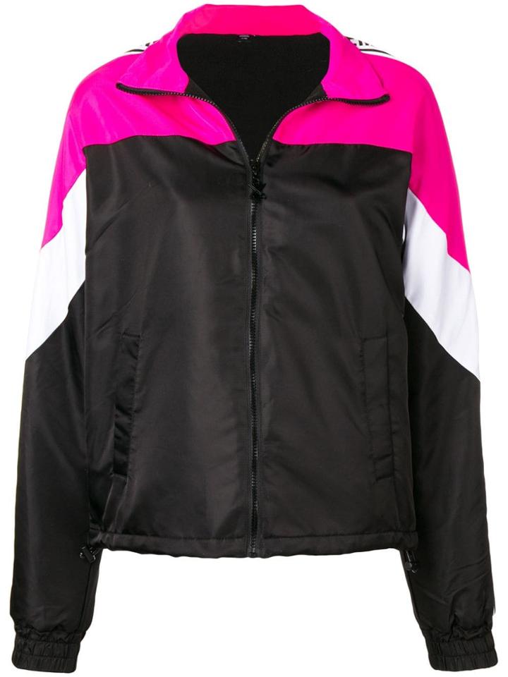 Opening Ceremony Logo Print Band Jacket A - Black