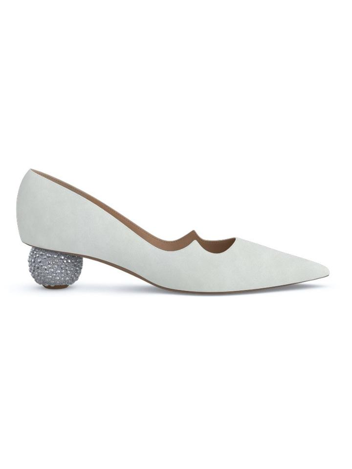 Paul Andrew Ankara Pumps - White