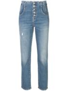 Jonathan Simkhai High-waisted Slim-fit Jeans - Blue