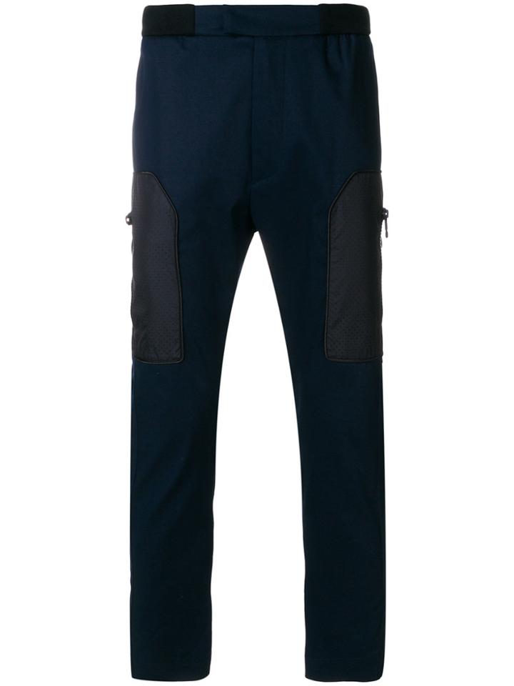Les Hommes Urban Slim-fit Trousers - Blue