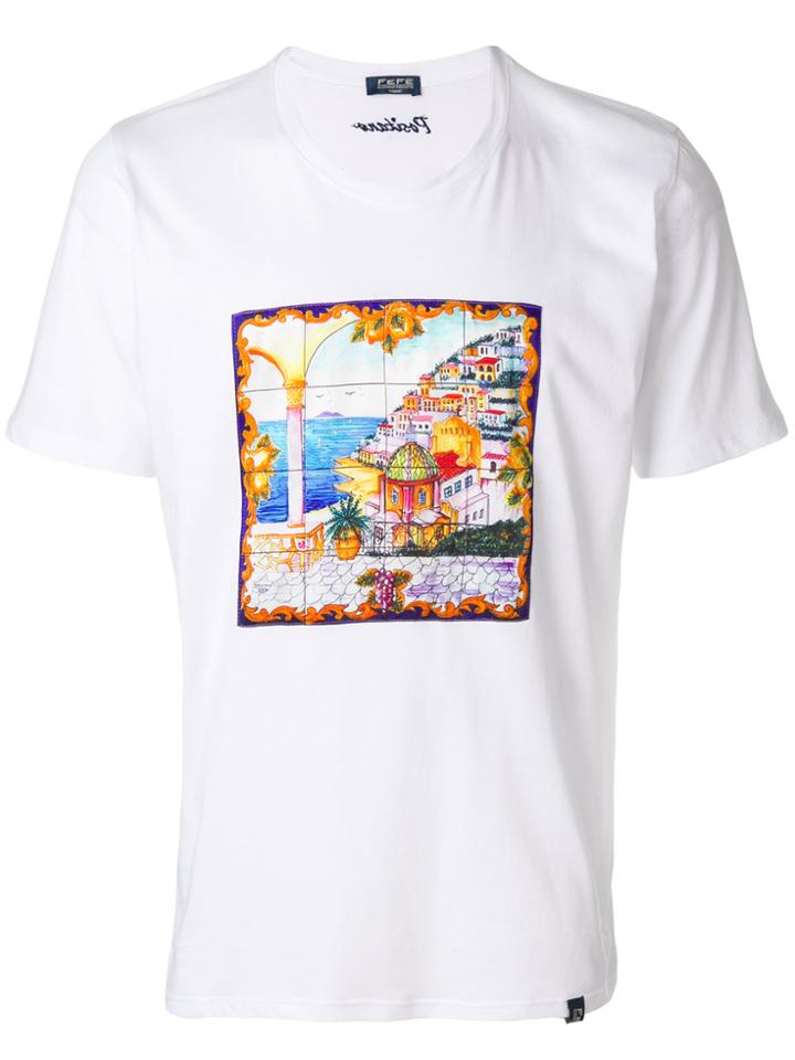 Fefè Printed T-shirt - White