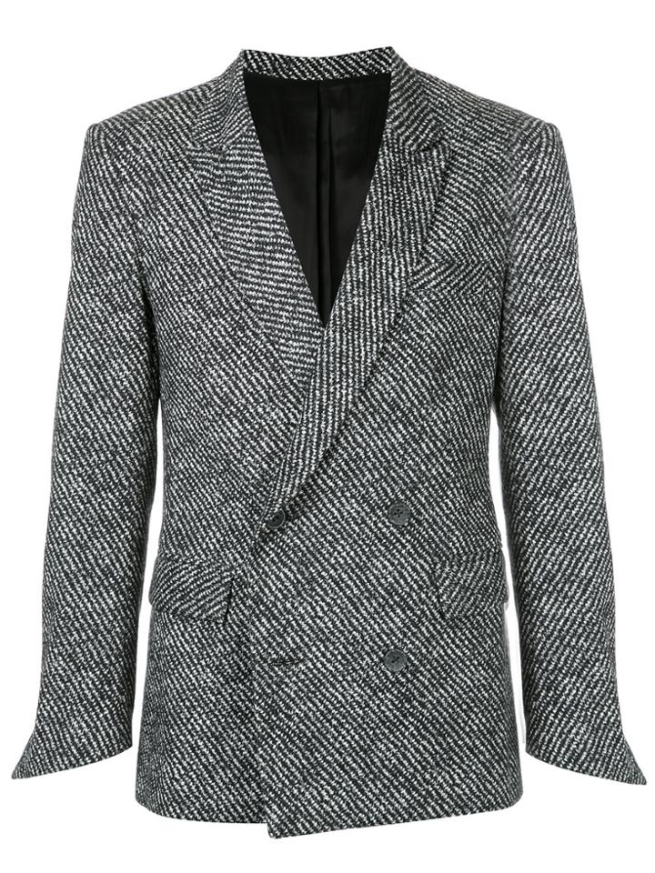 Ex Infinitas Double-breasted Blazer - Grey
