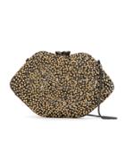 Isla Boca Crystal Clutch - Yellow & Orange