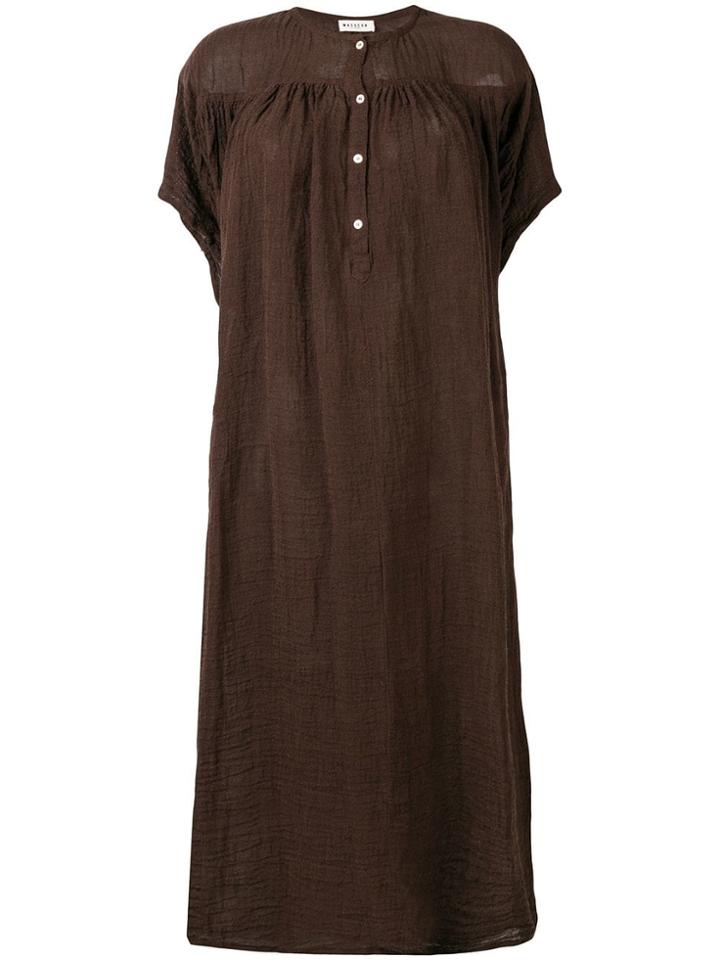 Masscob Holbox Dress - Brown