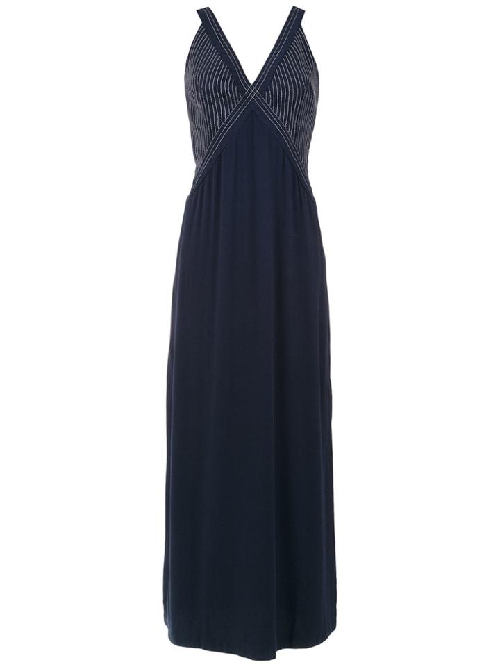 Mara Mac Long Dress - Blue