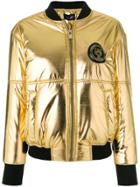 Plein Sport Metallic Bomber Jacket