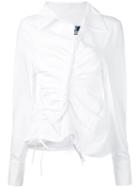 Jacquemus - Asymmetric Shirt - Women - Cotton/polyester - 40, White, Cotton/polyester