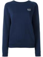 Kenzo Mini Tiger Sweatshirt, Women's, Size: Small, Blue, Cotton