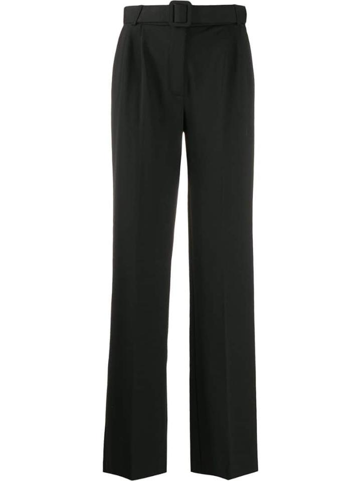 Be Blumarine Straight-leg Trousers - Black