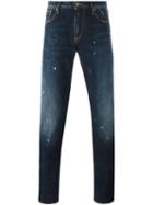 Armani Jeans Slim-fit Jeans, Men's, Size: 33, Blue, Cotton/spandex/elastane