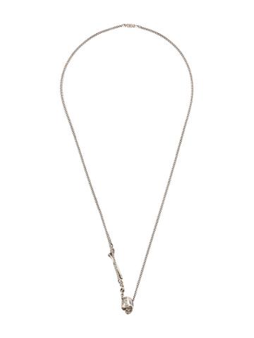 Werkstatt:münchen Cross Bones Necklace - Metallic