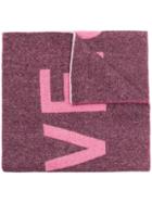 Diesel 'only The Brave' Scarf - Pink & Purple
