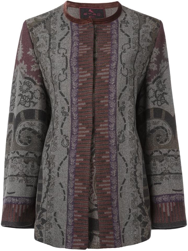 Etro Open Front Coat