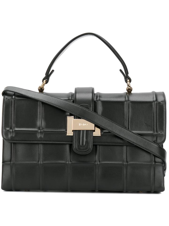 Rodo Rectangular Tote - Black