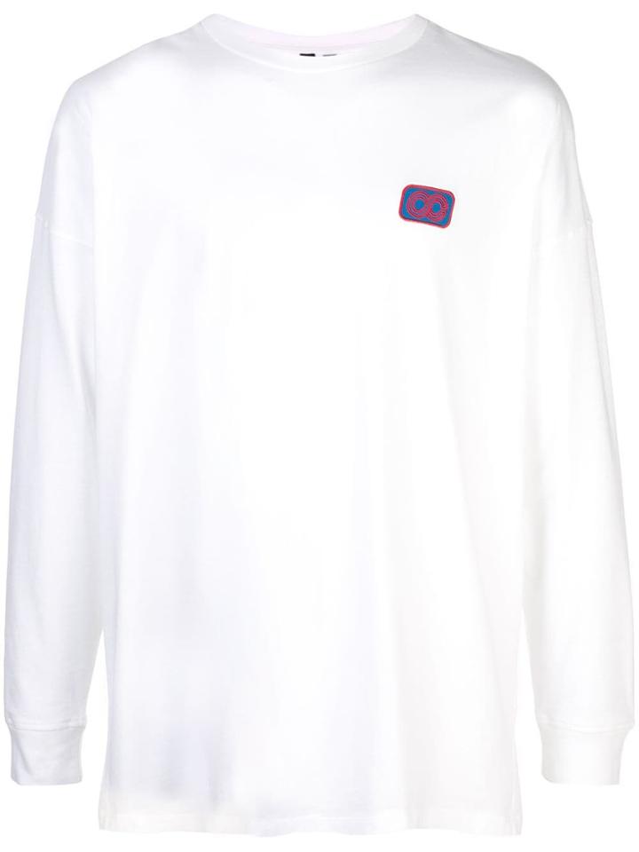Opening Ceremony Logo Patch Top - White
