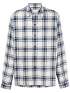 Maison Margiela - Classic Checked Shirt - Men - Cotton/modal - 41, Nude/neutrals, Cotton/modal