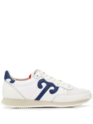Wushu Classic Logo Sneakers - White