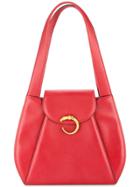 Cartier Vintage Panther Shoulder Bag - Red